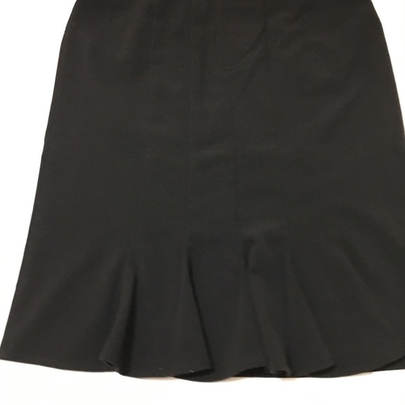 3/$28❤️❤️Black skirt buttons in the front Pleats - Picture 4 of 8